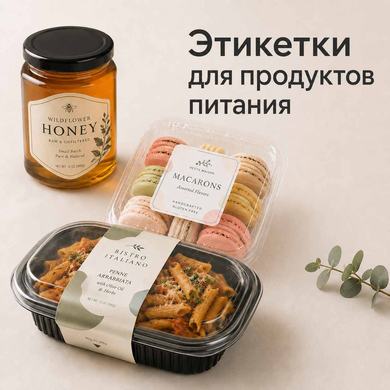 Этикетки для продуктов питания